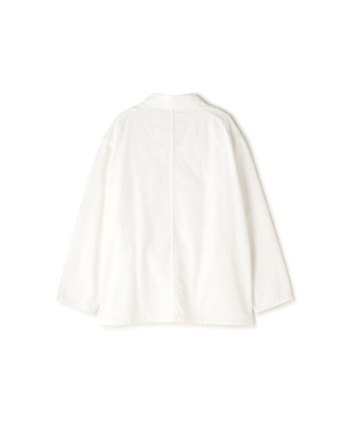 Y(ワイ)の「Y / 12.5oz ORGANIC COTTON DENIM BZ(ブルゾン・メンズ・ホワイト・SMALL/LARGE/MEDIUM)」の6枚目の写真