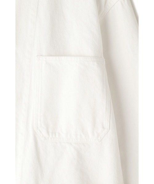 Y(ワイ)の「Y / 12.5oz ORGANIC COTTON DENIM BZ(ブルゾン・メンズ・ホワイト・SMALL/LARGE/MEDIUM)」の8枚目の写真