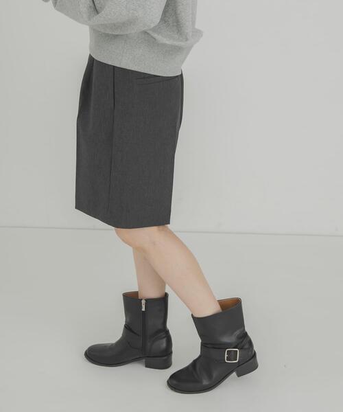 KBF(ケイビーエフ)の「シンプルショートパンツ(その他パンツ・レディース・チャコールグレー/ダークブラウン/ブラック・ONE)」の18枚目の写真