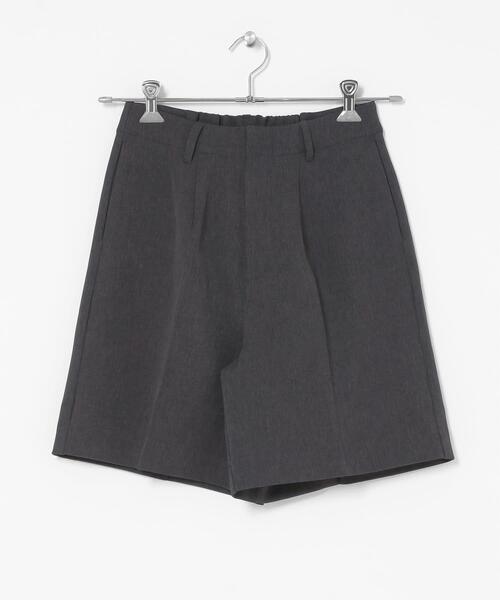 KBF(ケイビーエフ)の「シンプルショートパンツ(その他パンツ・レディース・チャコールグレー/ダークブラウン/ブラック・ONE)」の20枚目の写真