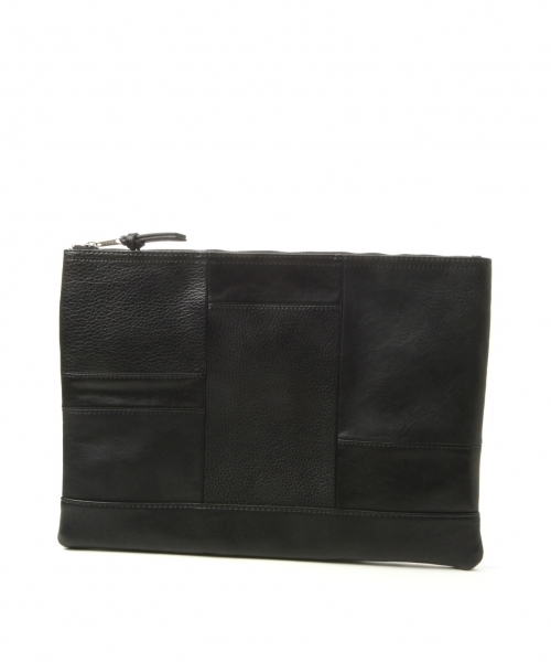 RAGEBLUE(レイジブルー)の「パッチワーククラッチバック/727468(クラッチバッグ・メンズ・ブラック/ブルー/キャメル/ダークブラウン/ダークグレー/レッド・FREE)」の18枚目の写真