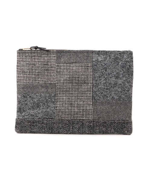 RAGEBLUE(レイジブルー)の「パッチワーククラッチバック/727468(クラッチバッグ・メンズ・ブラック/ブルー/キャメル/ダークブラウン/ダークグレー/レッド・FREE)」の3枚目の写真