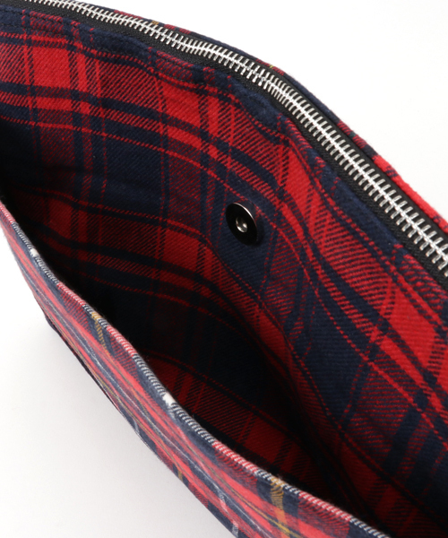 RAGEBLUE(レイジブルー)の「パッチワーククラッチバック/727468(クラッチバッグ・メンズ・ブラック/ブルー/キャメル/ダークブラウン/ダークグレー/レッド・FREE)」の20枚目の写真