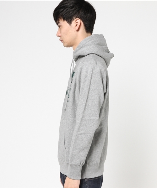 ROTAR(ローター)の「GAS Station HW PO PARKA / ヘビーウェイト / スウェット / 裏起毛(パーカー・メンズ・ヘザーグレー/バーガンディー/ブラック・SMALL/LARGE/X-LARGE/MEDIUM)」の4枚目の写真