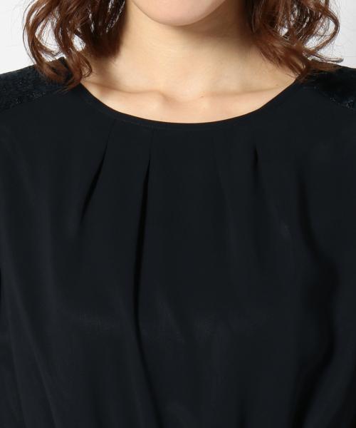 ANY SIS(エニィスィス)の「【洗える】フェミニンプリーツ ワンピース(ワンピース・レディース・ブラック系/ベージュ系/ネイビー系・2/3/1)」の10枚目の写真