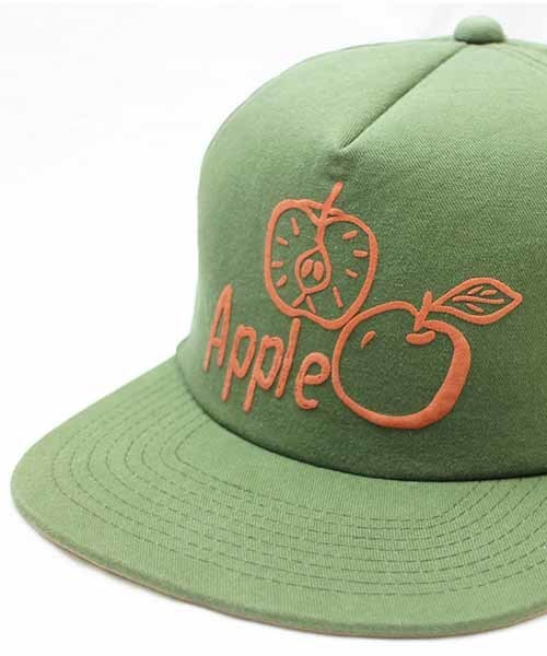 DEAD TOUR TRUCKING(デッドツアートラッキング)の「【DEAD TOUR TRUCKING/ デッドツアートラッキング】フルーツプリントウォッシュド ツイルベースボールキャップ(キャップ・メンズ・ブラック/ネイビー/レッド/グリーン・FREE)」の3枚目の写真