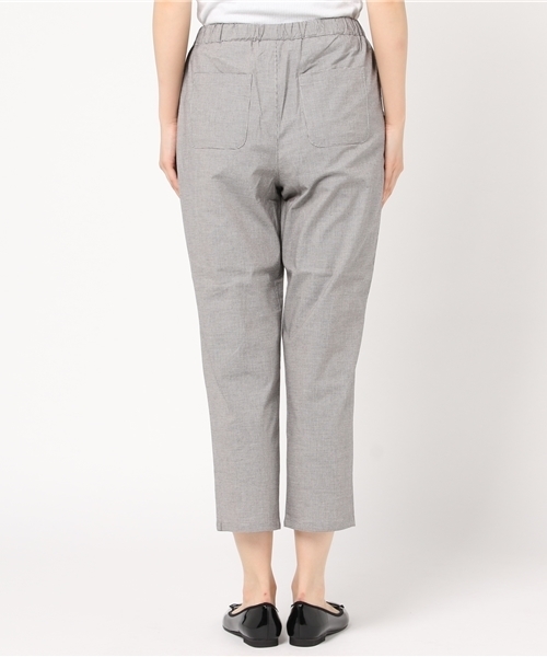 Samansa Mos2（サマンサ モスモス）の「ストレッチタックパンツ（その他パンツ・レディース・ブラック/チャコールグレー/ベージュ/カーキ/キャメル・ﾌﾘ-）」の11枚目の写真