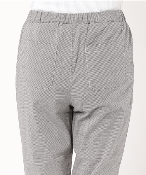 Samansa Mos2（サマンサ モスモス）の「ストレッチタックパンツ（その他パンツ・レディース・ブラック/チャコールグレー/ベージュ/カーキ/キャメル・ﾌﾘ-）」の9枚目の写真