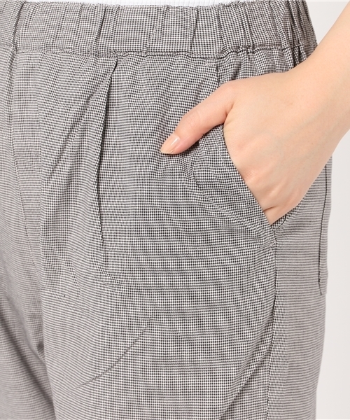 Samansa Mos2（サマンサ モスモス）の「ストレッチタックパンツ（その他パンツ・レディース・ブラック/チャコールグレー/ベージュ/カーキ/キャメル・ﾌﾘ-）」の8枚目の写真