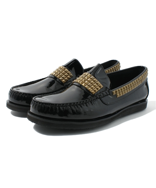 NANO universe（ナノユニバース）の「CAMINANDO/STUDS LOAFER（その他シューズ・メンズ・ブラック/ネイビー/その他1・7/8/9）」の3枚目の写真