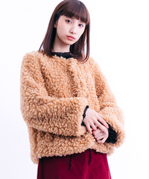 MERLOT | フェイクファージャケット642-3527(ブルゾン)