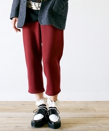 WEGO | ウールカルゼ9分丈タックパンツ(スラックス)