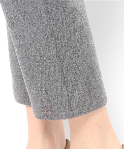 WEGO（ウィゴー）の「ウールカルゼ9分丈タックパンツ（スラックス・レディース・ブラック/ダークグレー/キャメル/ワイン・FREE）」の10枚目の写真