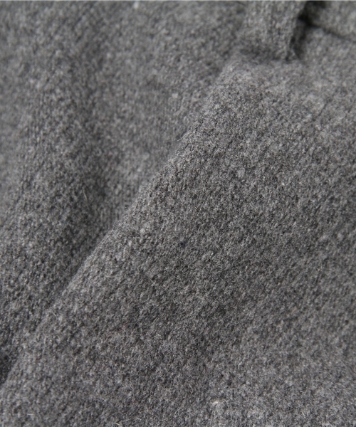 WEGO（ウィゴー）の「ウールカルゼ9分丈タックパンツ（スラックス・レディース・ブラック/ダークグレー/キャメル/ワイン・FREE）」の12枚目の写真