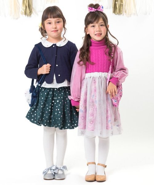 apres les cours(アプレレクール)の「Dreamyワンピース(ワンピース・キッズ・ピンク/グレー・90/110/130/80/120/100)」の5枚目の写真