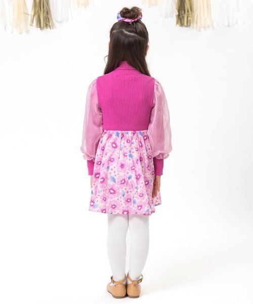 apres les cours(アプレレクール)の「Dreamyワンピース(ワンピース・キッズ・ピンク/グレー・90/110/130/80/120/100)」の7枚目の写真