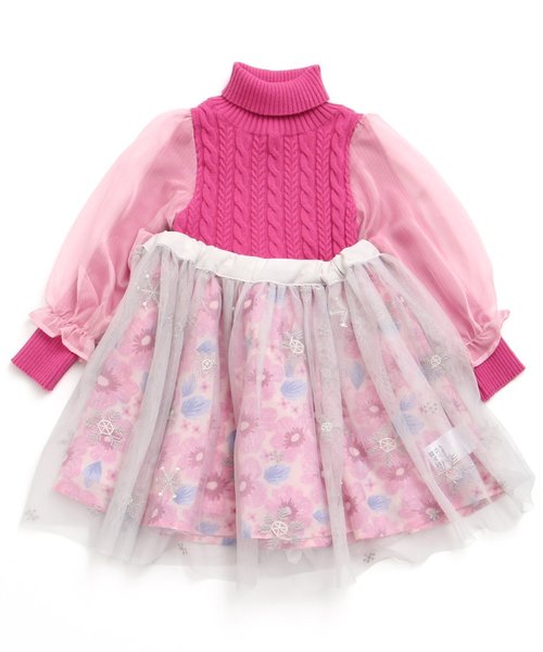 apres les cours(アプレレクール)の「Dreamyワンピース(ワンピース・キッズ・ピンク/グレー・90/110/130/80/120/100)」の8枚目の写真