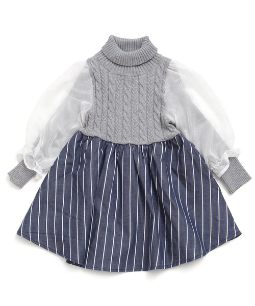 apres les cours(アプレレクール)の「Dreamyワンピース(ワンピース・キッズ・ピンク/グレー・90/110/130/80/120/100)」の17枚目の写真