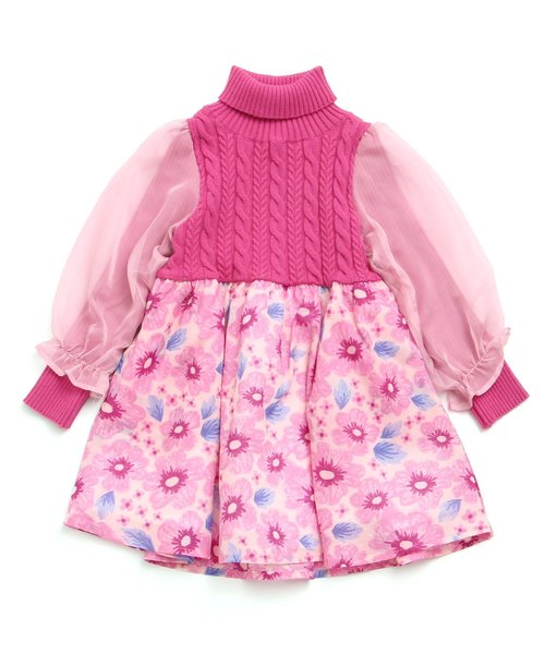 apres les cours(アプレレクール)の「Dreamyワンピース(ワンピース・キッズ・ピンク/グレー・90/110/130/80/120/100)」の18枚目の写真