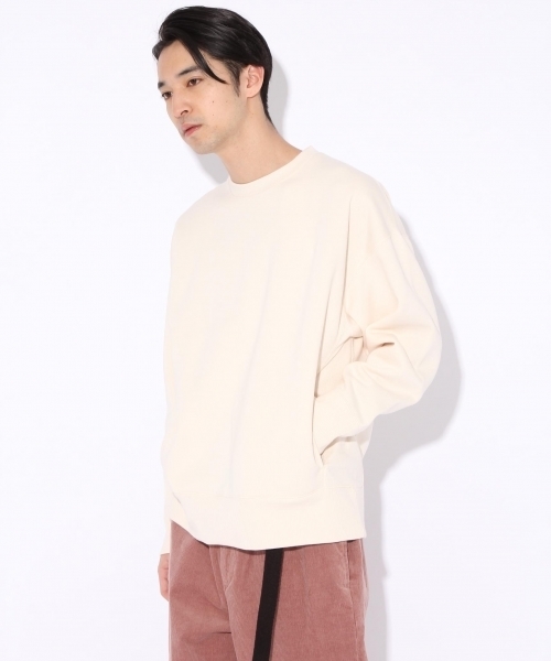 niko and...（ニコアンド）の「NカラーBIGプルオーバースウェット【niko and ...】（スウェット・メンズ・ライトグリーン/ライトブルー/オフホワイト/パープル・MEDIUM/LARGE）」の7枚目の写真