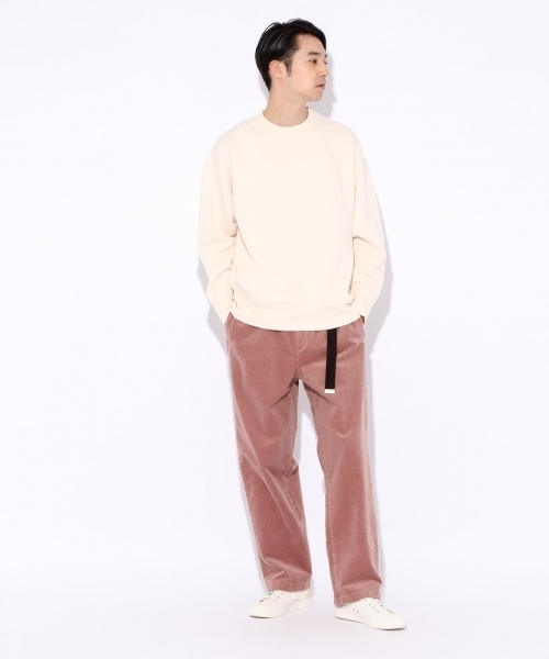 niko and...（ニコアンド）の「NカラーBIGプルオーバースウェット【niko and ...】（スウェット・メンズ・ライトグリーン/ライトブルー/オフホワイト/パープル・MEDIUM/LARGE）」の9枚目の写真