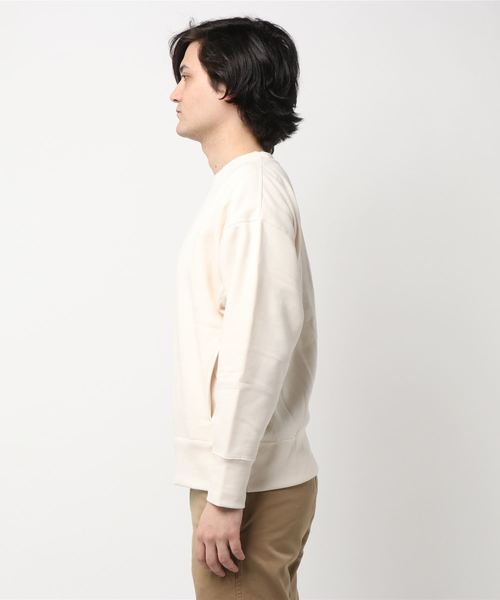 niko and...（ニコアンド）の「NカラーBIGプルオーバースウェット【niko and ...】（スウェット・メンズ・ライトグリーン/ライトブルー/オフホワイト/パープル・MEDIUM/LARGE）」の5枚目の写真