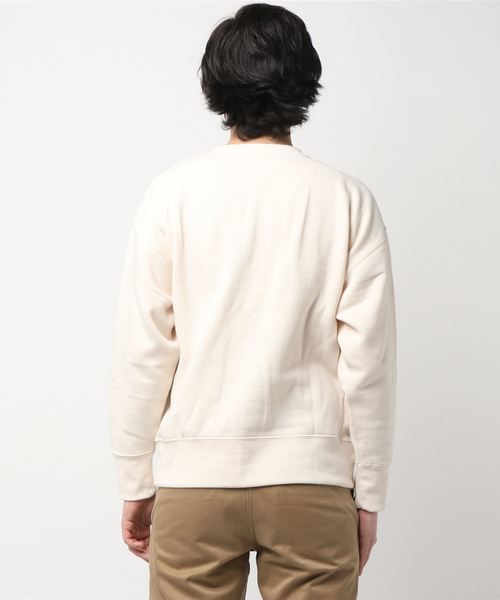 niko and...（ニコアンド）の「NカラーBIGプルオーバースウェット【niko and ...】（スウェット・メンズ・ライトグリーン/ライトブルー/オフホワイト/パープル・MEDIUM/LARGE）」の6枚目の写真