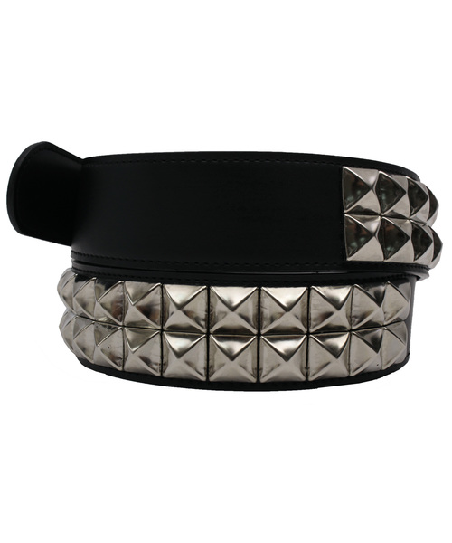 ８(eight)（エイト）の「２連 スタッズベルト PUレザーベルト（ベルト・メンズ・ホワイト/ブラック・FREE）」の10枚目の写真