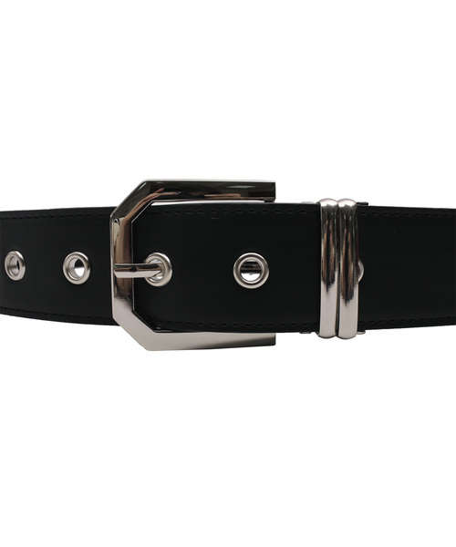 ８(eight)（エイト）の「２連 スタッズベルト PUレザーベルト（ベルト・メンズ・ホワイト/ブラック・FREE）」の19枚目の写真