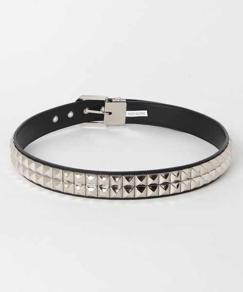 ８(eight)（エイト）の「２連 スタッズベルト PUレザーベルト（ベルト・メンズ・ホワイト/ブラック・FREE）」の20枚目の写真