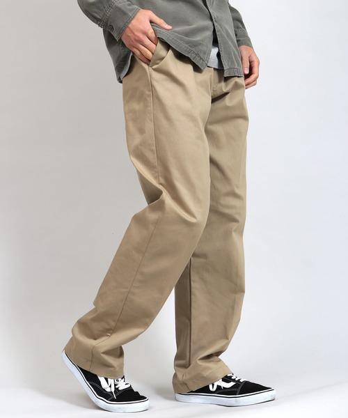 Dickies（ディッキーズ）の「Dickies/ディッキーズ コットン ストレッチ US874型 ワークパンツ（チノパンツ・メンズ・ブラック/ベージュ/ネイビー・28inch/30inch/32inch/34inch/36inch）」の3枚目の写真