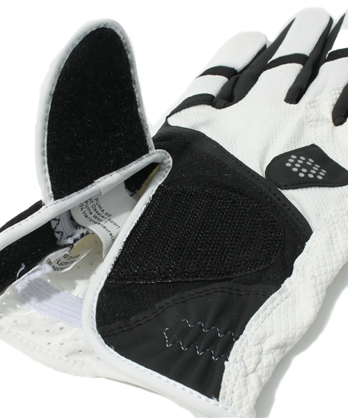 PUMA（プーマ）の「3D テックグローブ (UNISEX) - PUMA GOLF（手袋・メンズ・ブラック×ホワイト/ホワイト×レッド/ホワイト×ブラック・LARGE/MEDIUM/SMALL）」の7枚目の写真