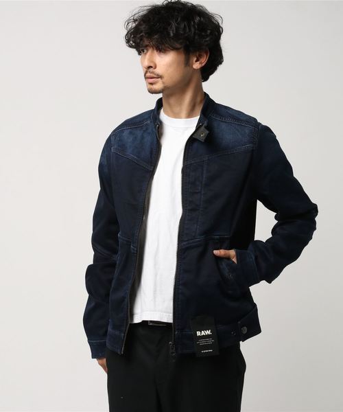 G-STAR RAW デニムジャケット Lサイズ ダークブルー G-STAR RAW デニムジャケット Lサイズ ダークブルー