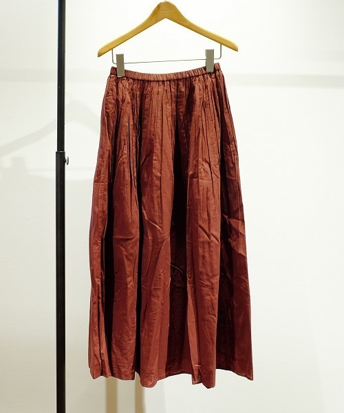 TODAYFUL(トゥデイフル)の「フレアコットンスカート(スカート・レディース・ホワイト/ブラウン・36inch/38inch)」の11枚目の写真