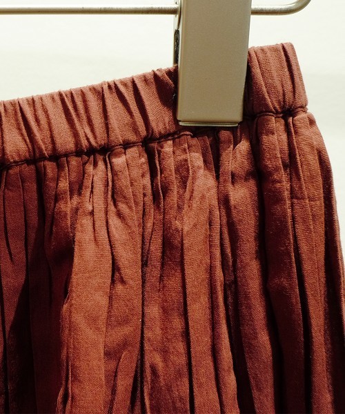 TODAYFUL(トゥデイフル)の「フレアコットンスカート(スカート・レディース・ホワイト/ブラウン・36inch/38inch)」の12枚目の写真