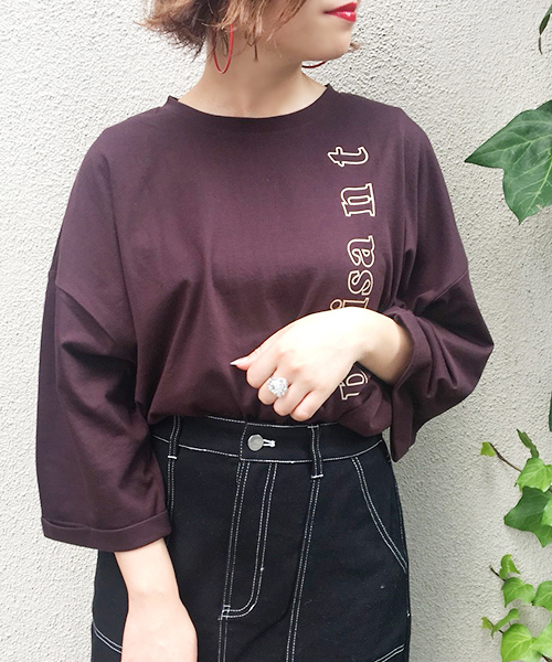 apres jour（アプレジュール）の「アソート袖ロールＴシャツ【ZOZOTOWN限定アイテム】（Tシャツ/カットソー・レディース・ブラウン系その他/ダークブラウン/ブラック/サックスブルー/その他/モカ/オフホワイト・フリー）」の5枚目の写真