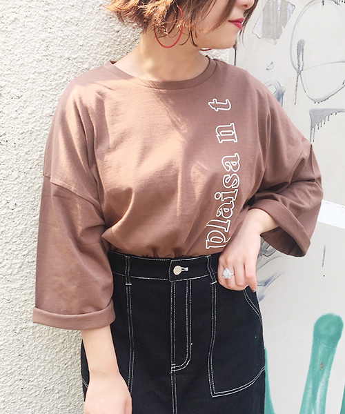 apres jour（アプレジュール）の「アソート袖ロールＴシャツ【ZOZOTOWN限定アイテム】（Tシャツ/カットソー・レディース・ブラウン系その他/ダークブラウン/ブラック/サックスブルー/その他/モカ/オフホワイト・フリー）」の13枚目の写真