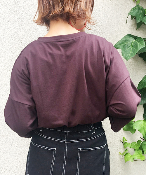 apres jour（アプレジュール）の「アソート袖ロールＴシャツ【ZOZOTOWN限定アイテム】（Tシャツ/カットソー・レディース・ブラウン系その他/ダークブラウン/ブラック/サックスブルー/その他/モカ/オフホワイト・フリー）」の18枚目の写真