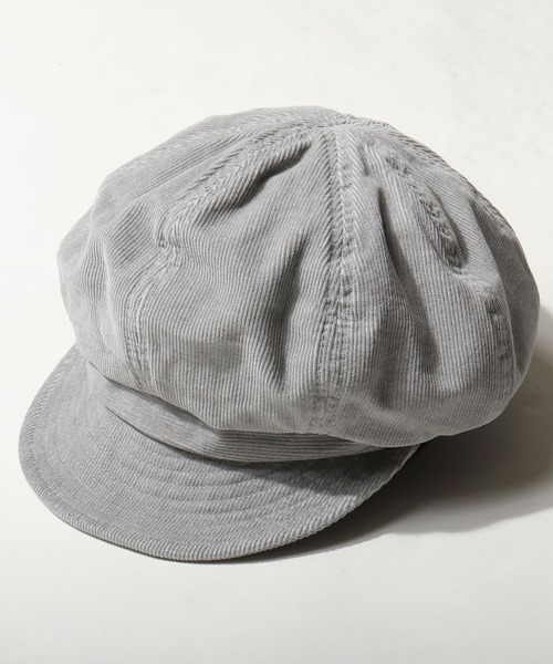 FUNALIVE（ファンアライブ）の「ライトコーデュロイキャスケット（キャスケット・レディース・ブラック/ベージュ/ネイビー/グレー/サックスブルー/アイボリー/オリーブドラブ・FREE）」の4枚目の写真