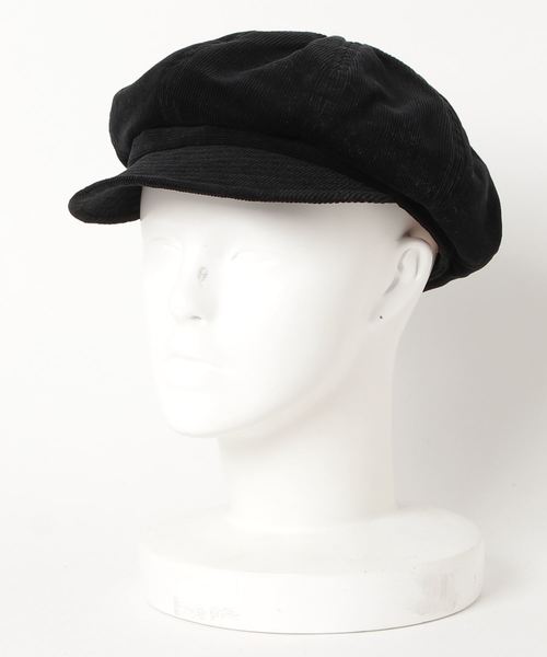 FUNALIVE（ファンアライブ）の「ライトコーデュロイキャスケット（キャスケット・レディース・ブラック/ベージュ/ネイビー/グレー/サックスブルー/アイボリー/オリーブドラブ・FREE）」の9枚目の写真