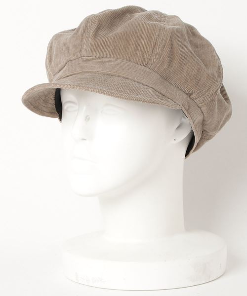 FUNALIVE（ファンアライブ）の「ライトコーデュロイキャスケット（キャスケット・レディース・ブラック/ベージュ/ネイビー/グレー/サックスブルー/アイボリー/オリーブドラブ・FREE）」の11枚目の写真