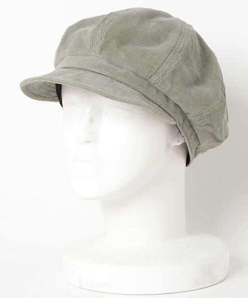 FUNALIVE（ファンアライブ）の「ライトコーデュロイキャスケット（キャスケット・レディース・ブラック/ベージュ/ネイビー/グレー/サックスブルー/アイボリー/オリーブドラブ・FREE）」の12枚目の写真