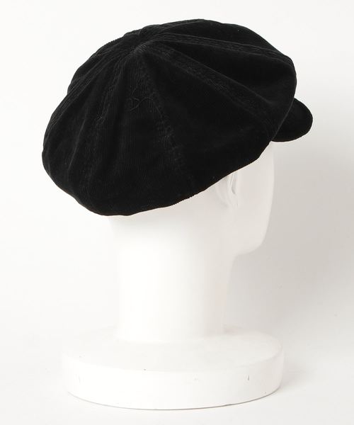 FUNALIVE（ファンアライブ）の「ライトコーデュロイキャスケット（キャスケット・レディース・ブラック/ベージュ/ネイビー/グレー/サックスブルー/アイボリー/オリーブドラブ・FREE）」の8枚目の写真