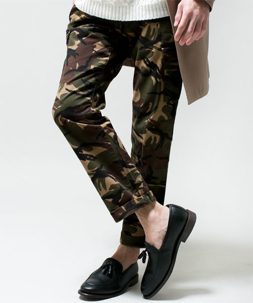 NANO universe（ナノユニバース）の「カモ柄9分丈ストレッチスキニー カーゴ（カーゴパンツ・メンズ・その他1/その他2/その他3/その他6・28/30/32）」の15枚目の写真