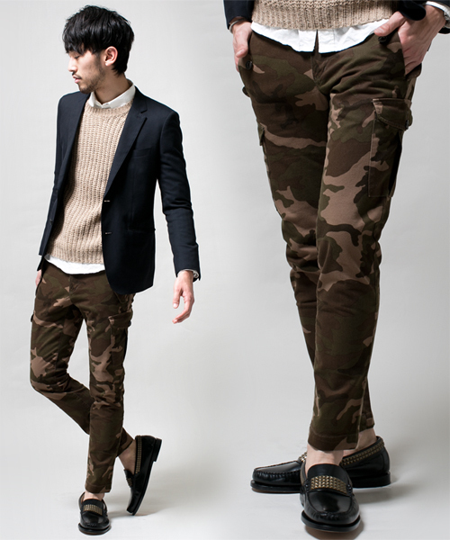 NANO universe（ナノユニバース）の「カモ柄9分丈ストレッチスキニー カーゴ（カーゴパンツ・メンズ・その他1/その他2/その他3/その他6・28/30/32）」の17枚目の写真