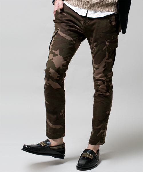 NANO universe（ナノユニバース）の「カモ柄9分丈ストレッチスキニー カーゴ（カーゴパンツ・メンズ・その他1/その他2/その他3/その他6・28/30/32）」の20枚目の写真