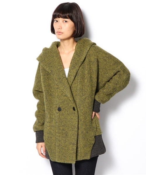 REBECCA MINKOFF(レベッカミンコフ)の「ラブリーミックスジャージ(その他アウター・レディース・ブルー/グリーン・38)」の2枚目の写真