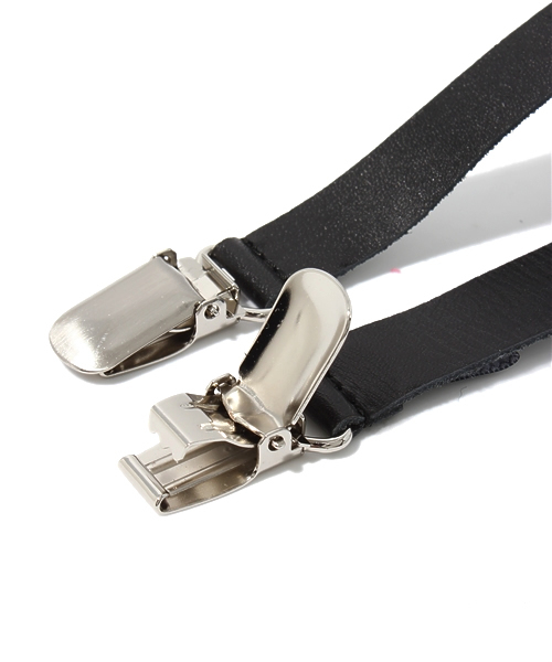 603（ロクマルサン）の「603 レザーサスペンダー（サスペンダー・メンズ・ブラック・FREE）」の2枚目の写真