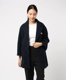 【DANTON / ダントン】WOOL MOSSER CHESTER HALF COAT ウールモッサ チェスターハーフコート