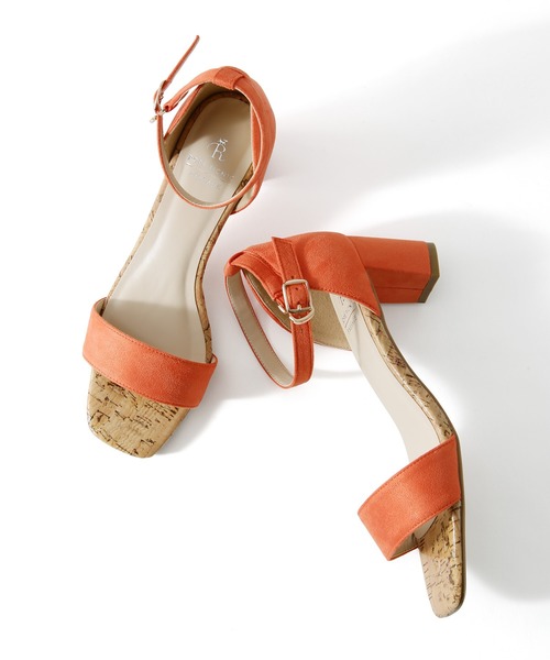 ROPE' PICNIC(ロペピクニック)の「バーストラップアンクルベルトサンダル(サンダル・レディース・ネイビー/シルバー/オレンジ/ブラウン/シルバー系その他/ブルー系その他/ブラウン系その他2/オレンジ系その他・38/39/35/36/37)」の9枚目の写真